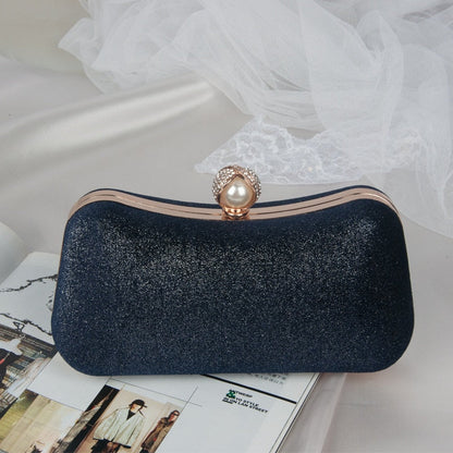 eybag Women's Evening Clutch Bag Retro Velvet Apricot Party Purse and Handbag Elegant Banquet Wallet Wedding Chain Shoulder Bag