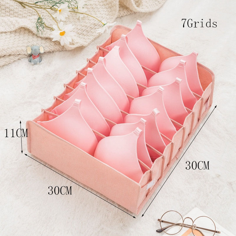 eybag Jeans Sweater Storage Box Foldable Closet Organizer Drawer Divider Organizer For Pants Clothes Underwear Socks Organizer Boxes