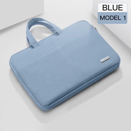 Lkblock Laptop Bag Case for Macbook Air Pro M1 13.3 14 15 Laptop Sleeve 15.6 Notebook Bag For Dell Acer Asus HP Business Women Handbag