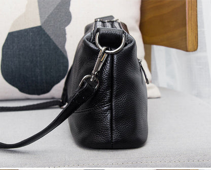 Lkblock Genuine Leather Shoulder Bag Women's Luxury Handbags Fashion Crossbody Bags for Women Female Tote Handbag G12