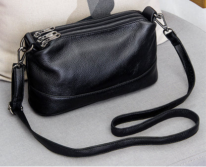 Lkblock Genuine Leather Shoulder Bag Women's Luxury Handbags Fashion Crossbody Bags for Women Female Tote Handbag G12