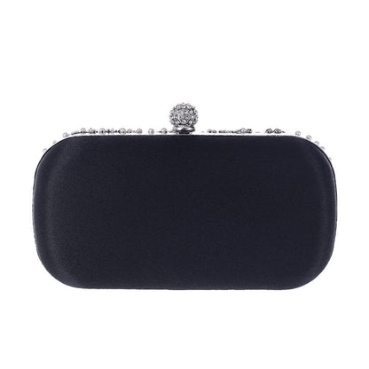 eybag Women's Clutch Bag Crystal Pearl Clutch Purse Luxury Handbag Embroidery Evening Bag Wedding Bag for Bridal Shoulder Bag