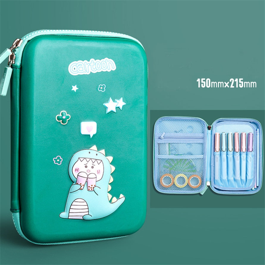 eybag Pencil Cases Unicorn Trousse Kawaii Stationery Licorne Etui Estuche Case School Supplies Cute Papeleria Astronaut Pencil Box Bag