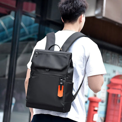 eybag High Quality Waterproof Men's Laptop Backpack Luxury Brand Designer Black Backpack for Business Urban Man Backpack USB Charging