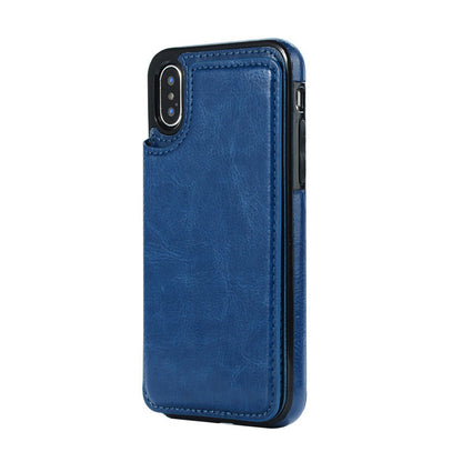 eybag Retro PU Flip Leather Case For iPhone 13 12 11 Pro Max XS Multi Card Holder Phone Cases For iPhone X 6 6S 7 8 Plus SE2022 Cover