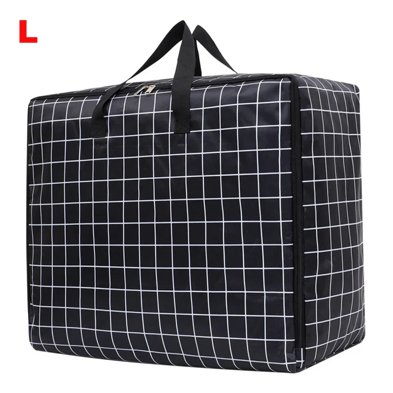 eybag Waterproof Foldable Machine Washable Luggage Bag Travel Clothes Storage Bags Zipper Large Move Bag Portable Designer Duffle Bag