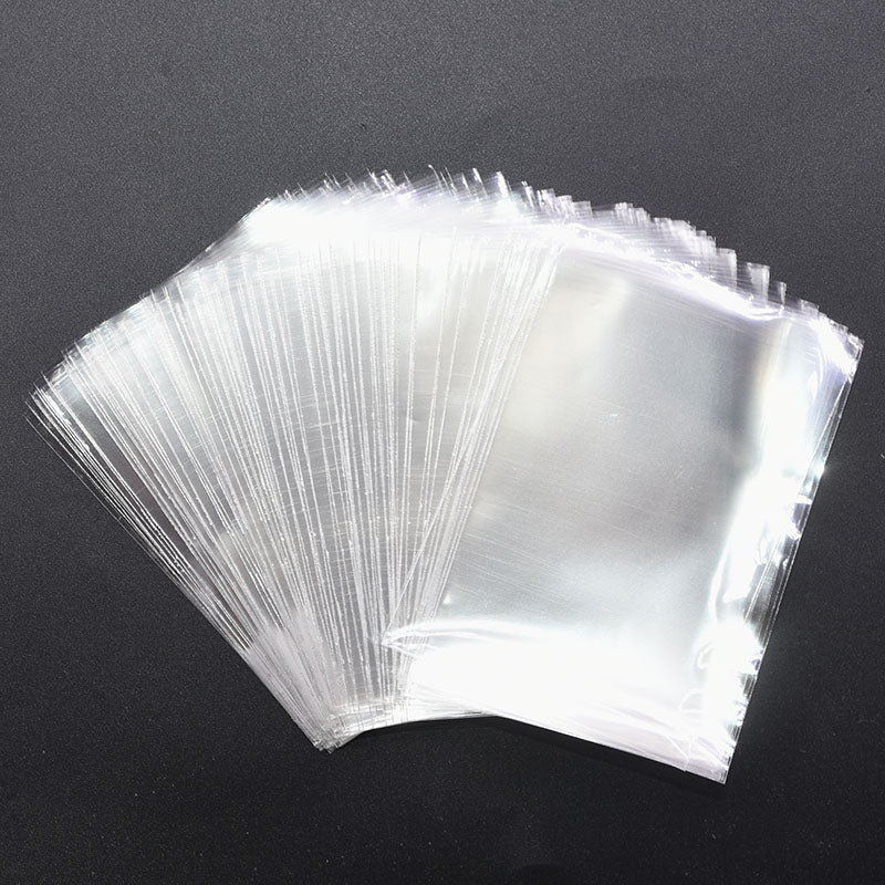 eybag 100Pcs Transparent Plastic Bags for Candy Lollipop Cookie Packaging Cellophane Bag Christmas Wedding Birthday Party Gift Bag