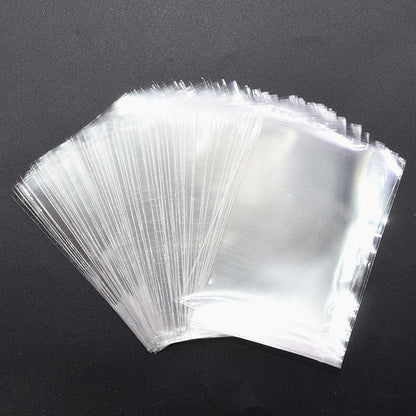 eybag 100Pcs Transparent Plastic Bags for Candy Lollipop Cookie Packaging Cellophane Bag Christmas Wedding Birthday Party Gift Bag