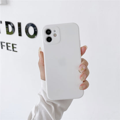 eybag Soft Silicone Candy Colour Phone Case For iPhone 11 12 Pro Max 13Mini Camera Protection XS X XR 7 8 Plus SE2020 Matte Shockproof