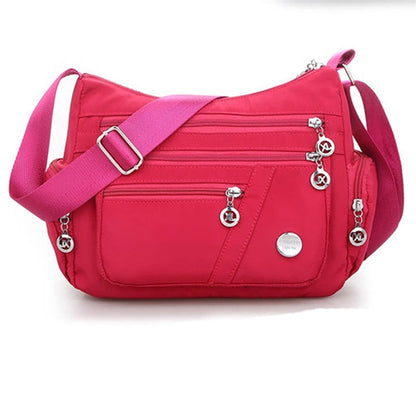 Lkblock New Casual Crossbody Shoulder Bag Women Bag Nylon Waterproof Messenger Bags For Lady Handbags High Quality Multifunctional