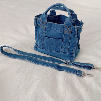 eybag Women Denim Handbag Shoulder Lady Crossbody Bag Tote Messenger Satchel Purse New