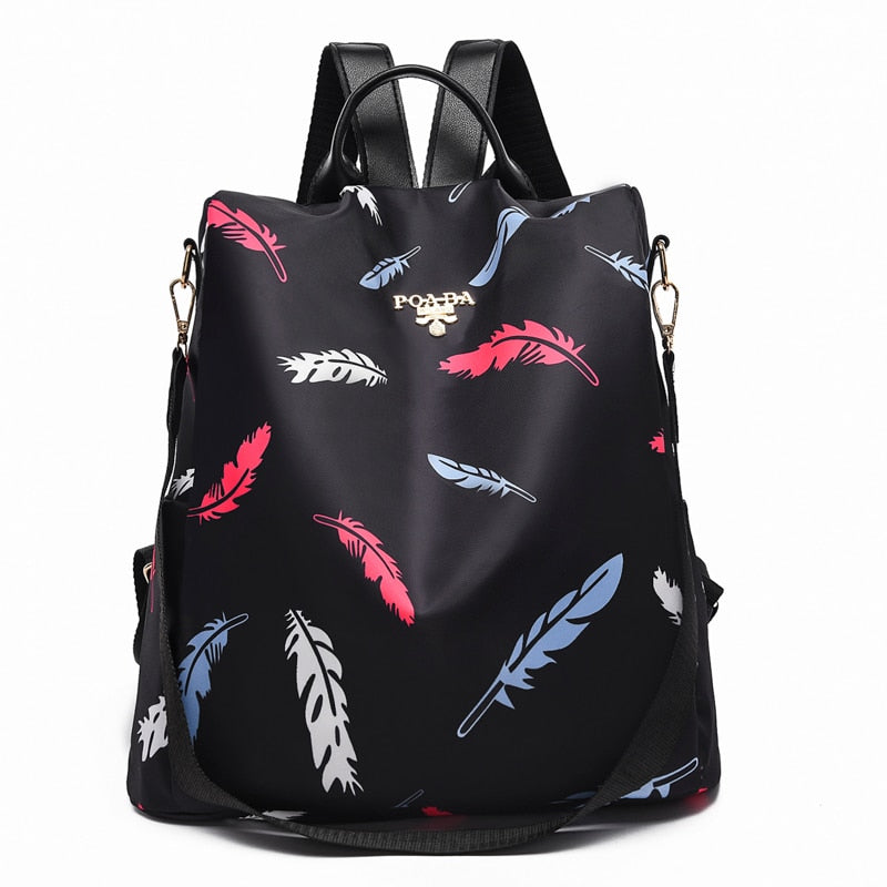 eybag NEW Fashion Anti Theft Women Backpack Durable Fabric Oxford School Bag Pretty Style Girls School Backpack Female Travel Backpack