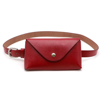 eybag Waist Bag Ladies Fashion Genuine Leather Women Waist Belt Bags Waterproof Chest Belly Pouch Woman Fanny Pack Luxury Coin Purse