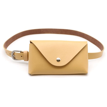 eybag Waist Bag Ladies Fashion Genuine Leather Women Waist Belt Bags Waterproof Chest Belly Pouch Woman Fanny Pack Luxury Coin Purse