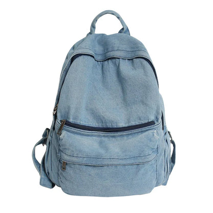 eybag New Female Backpack Fashion Mini Denim Backpacks Woman Students Bags Teen Girl School Bag Youth Women Rucksack Mochila