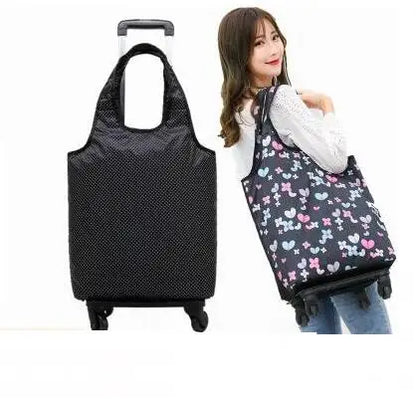 eybag Women Travel trolley bags Women wheeled bag wheels wheeled bags luggage Bags on wheels water proof Rolling Luggage Backpack bag