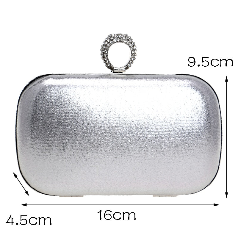 eybag Women Evening Bags Rhinestones Small Day Clutch Shoulder Chain Ball Design Party Wedding Handbags For Female Purse