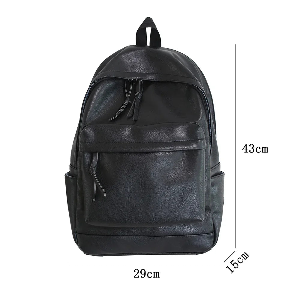 eybag High Quality Women Man Backpack Soft Leather Men's Backpacks Girl Luxury Designer Back Pack Laptop Bag Large Capacity Travel Bag