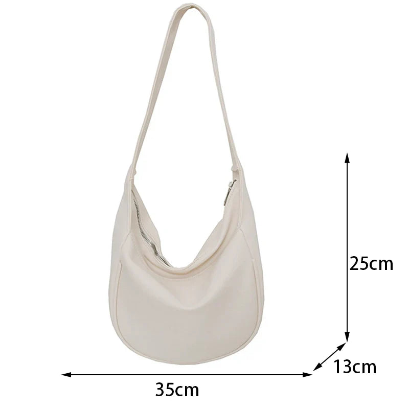 eybag Women Fashion Casual Hobo Bags  Large Capacity Shoulder Crossbody Bag Female  Wide Strap Handbag Brand Trending Underarm Purse