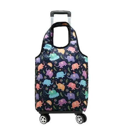 eybag Women Travel trolley bags Women wheeled bag wheels wheeled bags luggage Bags on wheels water proof Rolling Luggage Backpack bag