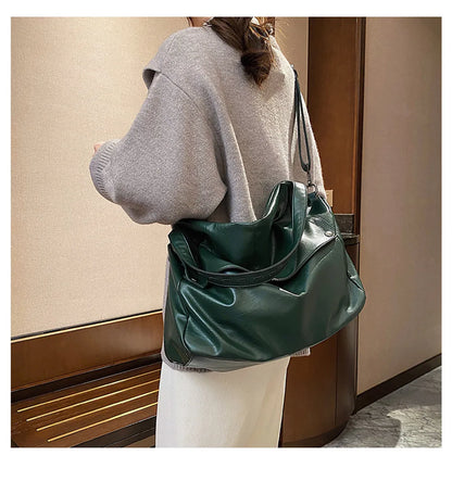 eybag New Multifunctional Designer Women's Shoulder Bags High Quality PU Leather Ladies Messenger Bags Fashion Women Tote Bag Bolsos