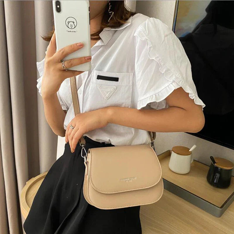 eybag Fashion Trend Crossbody Bags for Women Solid Flap Shoulder Bag Designer Handbags and Purses Small Women Messenger Bags