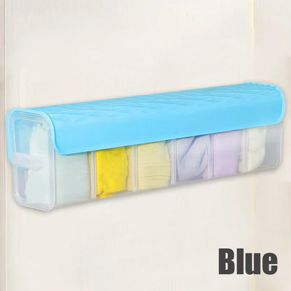 eybag Wall Mounted Underwear Storage Box Organizer For Underwear Bra Socks Ties Storage Organizer Cabinets Drawers Divider Wardrobe