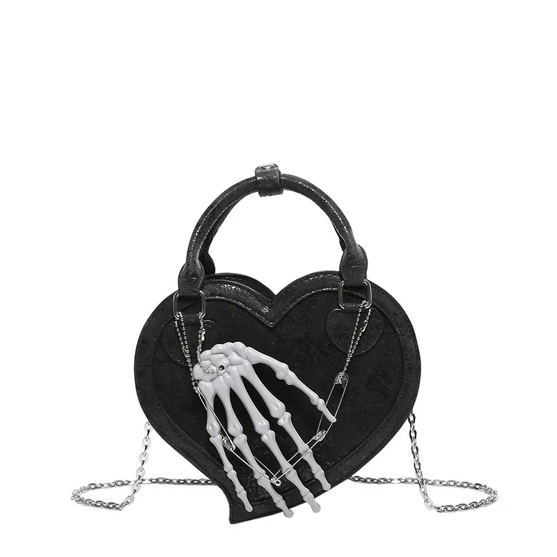 eybag Halloween Gothic Evil Hand Shoulder Bag Women Party Evening Clutch Spooky Handbag Trick or Treat Sling Purse Festa Coin Wallet