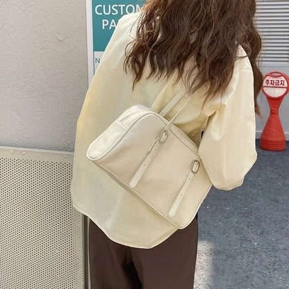 eybag Fashion Women Green Big Shoulder Bags PU Leather Female Purse Handbags Large Capacity Ladies Daily Small Casual Tote Bolso Mujer