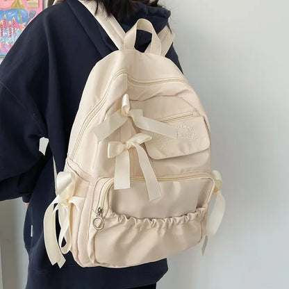 eybag Fashion Backpack Canvas Women Backpack Anti-theft Shoulder Bags New School Bag for Teenager Girls School Backapck Female