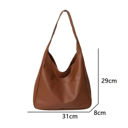 eybag Large Capacity Tote Bags Women's New Trendy Shoulder Bag Simple and Versatile Commuter Bag Fashion Trendy Student Classroom Bag