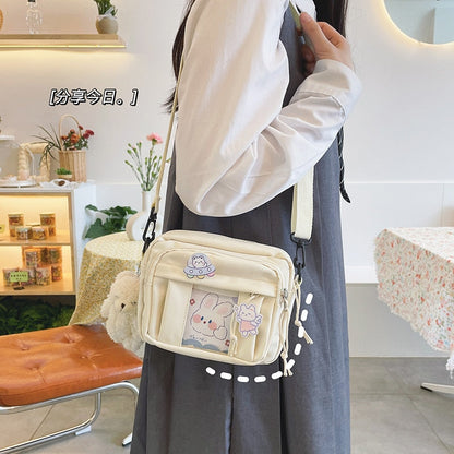 eybag New Kawaii Bag Girls New JK Transparent Bag Small Crossbody Bag For Women Purses and Handbags Shoulder Bag Itabag Bolso