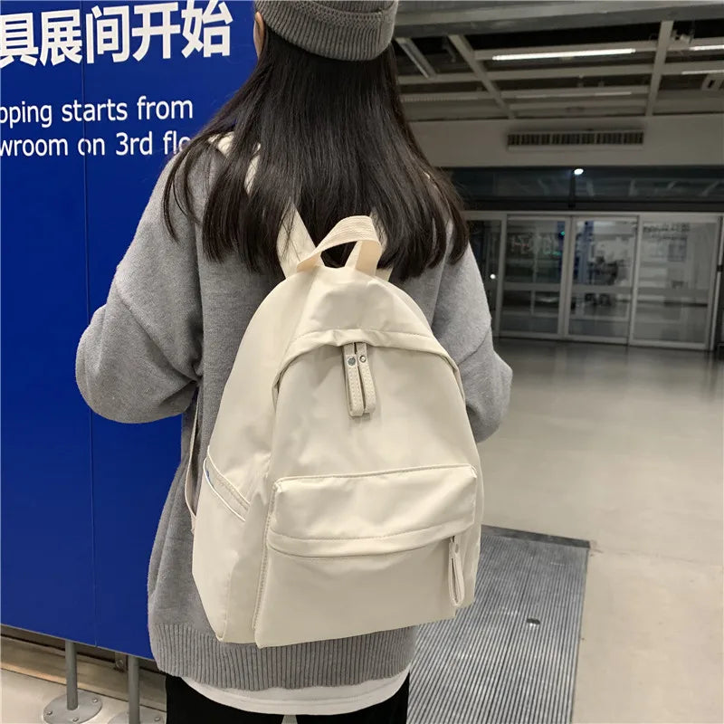 eybag Fashion Backpack Canvas Women Backpack Anti-theft Shoulder Bag New School Bag For Teenager Girls School Backapck Female