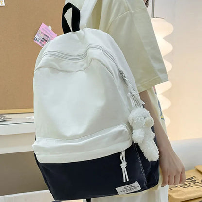 eybag Patchwork Color School Backpack New Schoolbag For Teenage Girls Boys Mochila Casual Woman Man Travel Rucksack Bagpack