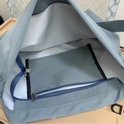 eybag Men's And Women's Large Capacity Messenger Bag Crossbody Bag Student Bag High Quality Canvas Travel Outdoor Fitness Bag