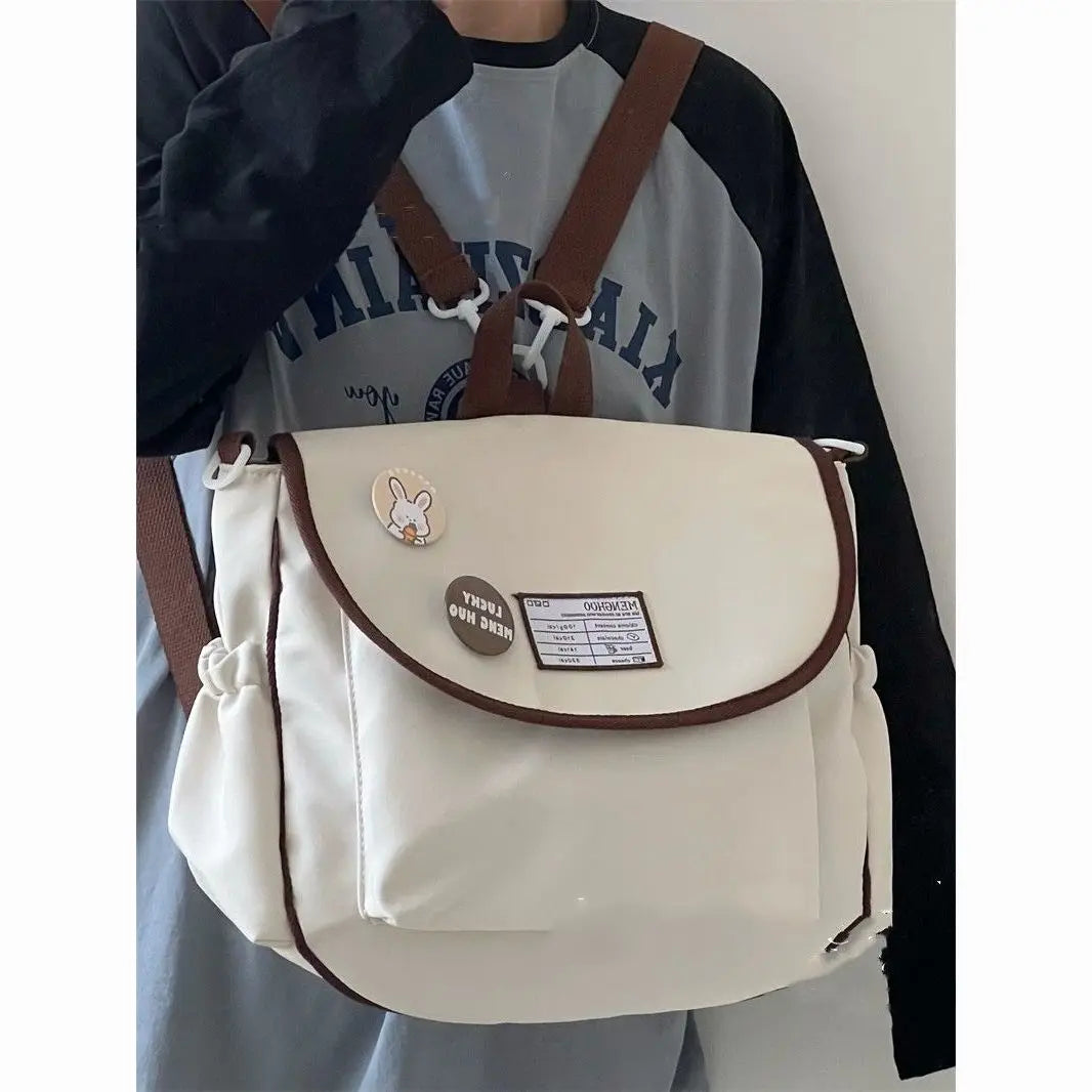 eybag Shoulder bag for women, simple commuting, single shoulder bag for students, class, crossbody bag for girls, Japanese style