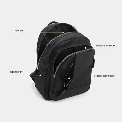 eybag New Korean Version of Oxford Cloth Fashion School Bag Solid Color All-match Women Travel Backpack Bags for Women