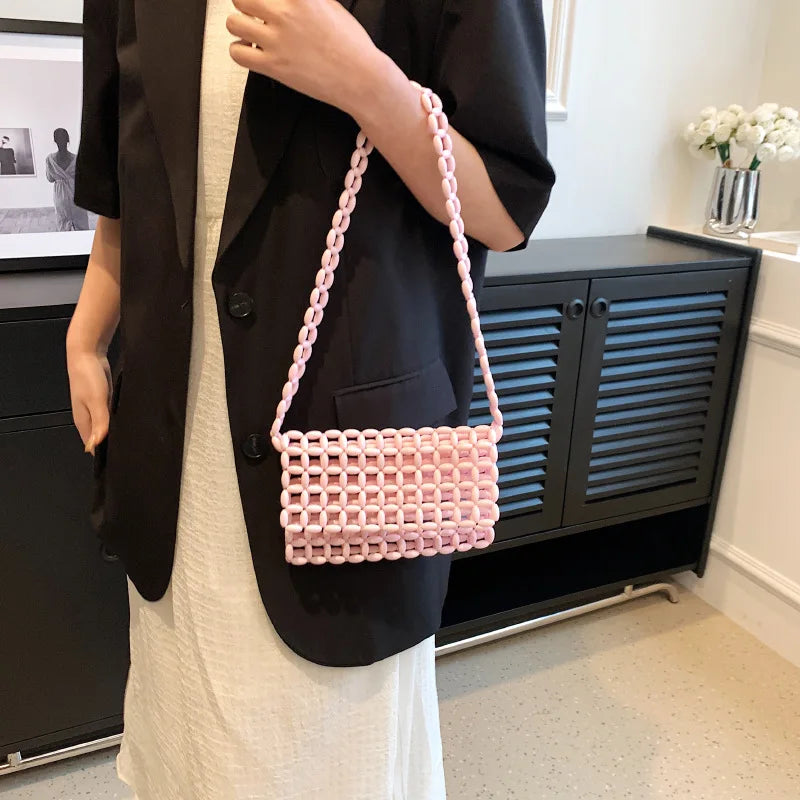 eybag Beaded Mini Shoulder Bag: Stylish and Compact