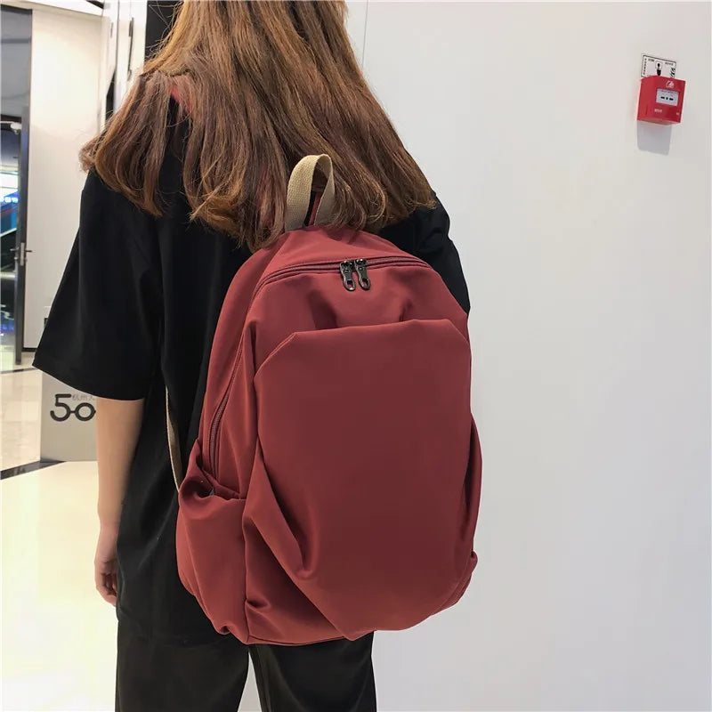 eybag Summer School Bag Waterproof Cute Backpack Nylon Female Harajuku College Lady Kawaii Backpacks Fashion Book Girl Bags Student