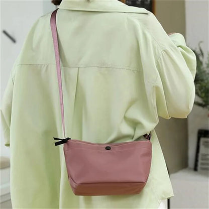 eybag Korean Simple Crossbody Bag for Women 2024 Nylon Waterproof Female Handbags Girl Student Shoulder Messenger Book Bag Satchels