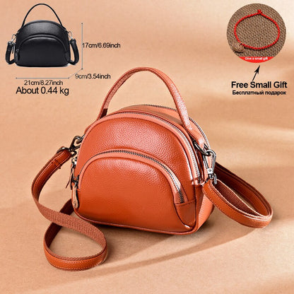 eybag Real Cowhide Shoulder Bags for Women New 2022 Crossbody Women Bags High Quality Luxury Small Women Handbag Genuine Leather Sac