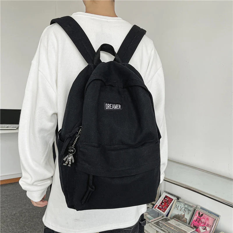 eybag Fashion Big Backpack Lovers Travel Bagpack Women Laptop Mochila For Teenager Boys Bookbag New College School Bag Men Rucksack