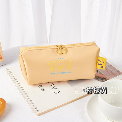 eybag Pencil Cases For Girls Large Capacity Pencil Pouch Soft Estuches Escolares Trousse Scolaire Korean Stationery Cute Pencil Case