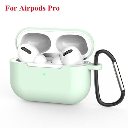 eybag 2022 New Silicone Cover Case For Apple Airpods Pro 3 Sticker Skin Bluetooth Earphone Cases Air Pods Pro Protective Accessories