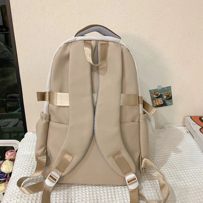 eybag Fashion Cute Student School Bag Casual Large Capacity Waterproof Backpack Woman Book Bag Girl