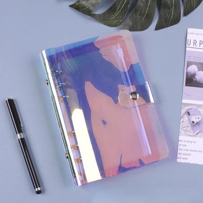 eybag A6 Budget Binder Cover With 10Pcs Transparent Cash Envelopes Waterproof PVC Zippered Cash Bags For Budget