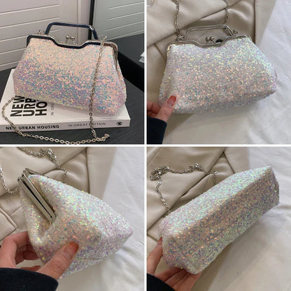 eybag Shining Crossbody Bags For Women Sequined Women's Bag Female Purses Luxury Lady Party Wedding HandBag Fashion Evening Clutch bag