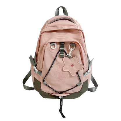 eybag Women's Backpack 2024 New Fashion Trend Oxford Textile Leisure Cute Student Style Large Capacity Women's Backpack