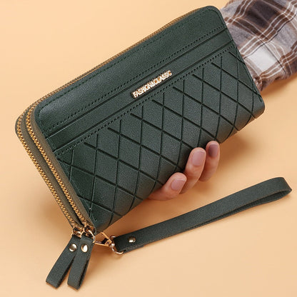 Long Women's Wallet Female Purses Tassel Coin Purse Card Holder Wallets Female Pu Leather Clutch Money Bag Pu Leather Wallet