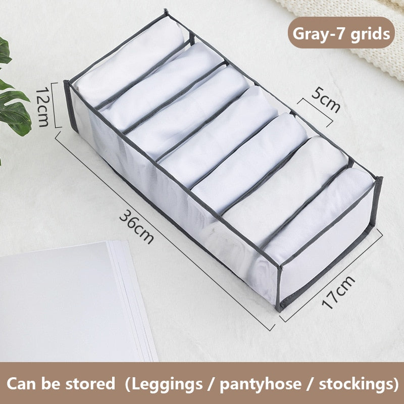 eybag Wardrobe organizer Jeans storage boxes Closet Organizer Foldable Underwear Organizers Pants Storage Dividers Drawer Organizer